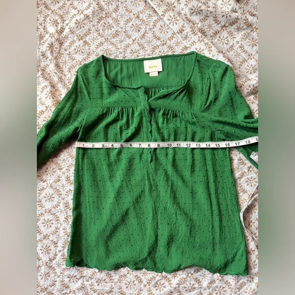Maeve Green Blouse - Picture 3 of 6